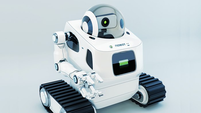 Nobot is a robot shell controlled by a human operator